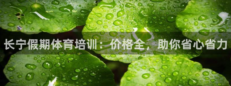 富联平台孩7O777：长宁假期体育培训：价格全，助你省心省力